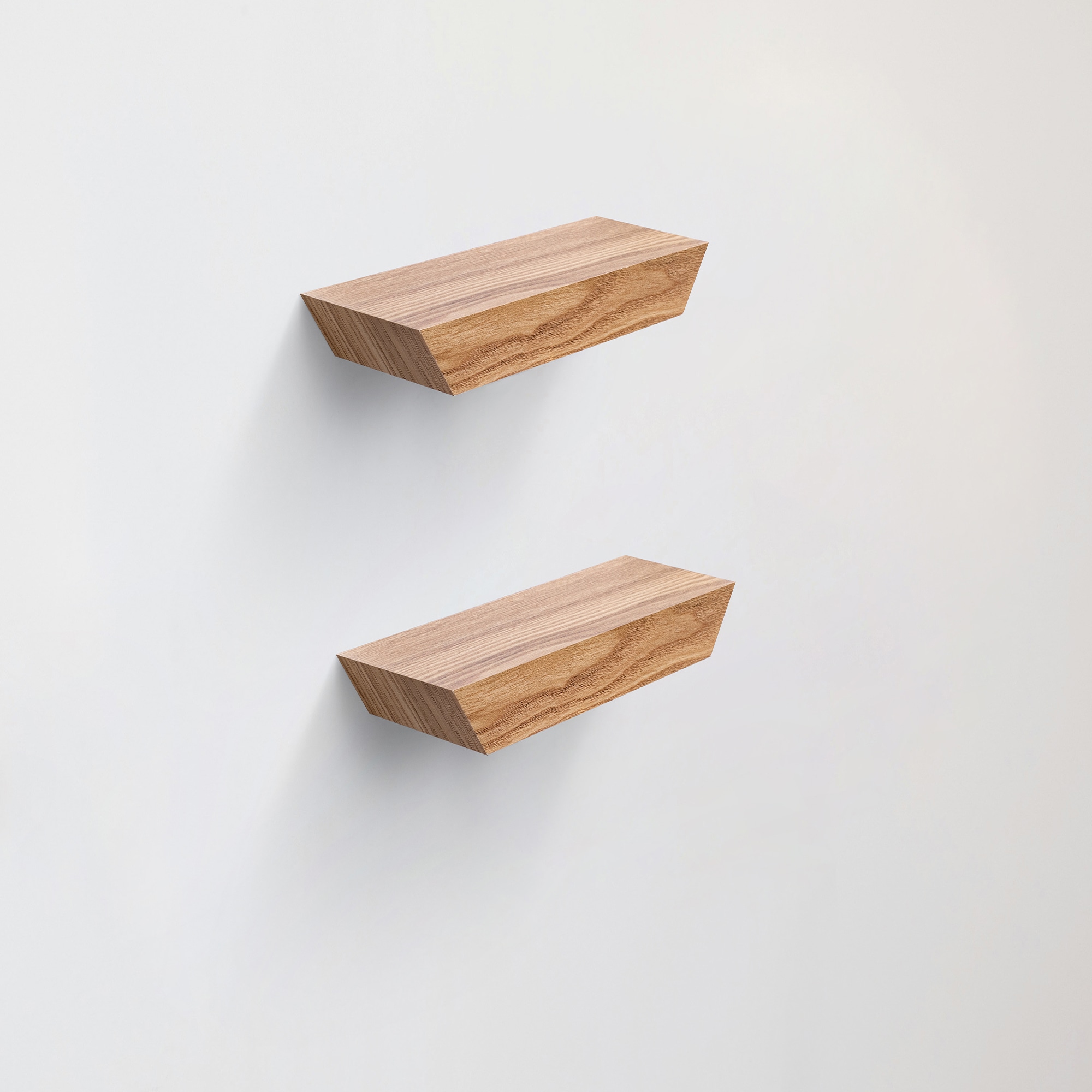 Floating Shelves 11.81" Wall Mounted Wood Shelves For Bathroom, Bedroom, Living Room, Kitchen, Hanging Shelf For Books/Storage/Decor With Invisible Brackets, Maple_voghion.com